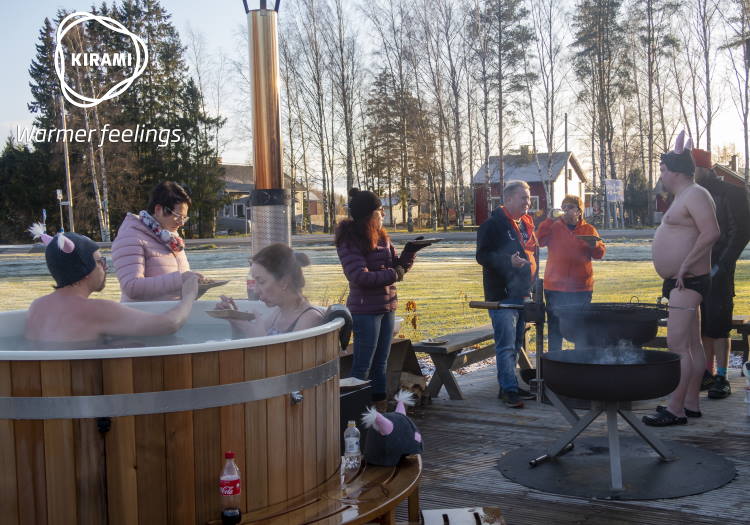 Im Herbst waren Ville und Janne bei Kirami zu Besuch und erinnerten sich an das sommerliche Abenteuer zurück | Kirami