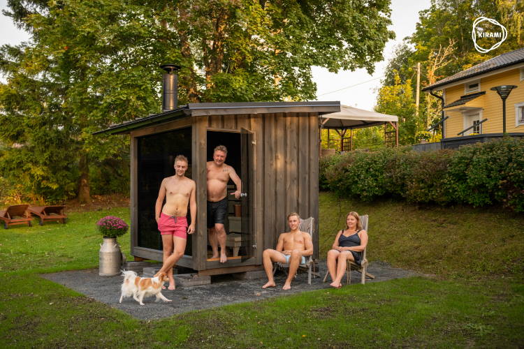 Der Bestellvorgang lief fast schon zu einfach ab, da wir zusätzlich zur Sauna auch noch ein Badefass bestellten | Kirami