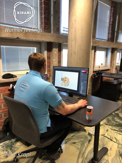 Henkilöstö | Das Tätigkeitsfeld von Krapi ist vielfältig | Kirami - Warmer feelings.