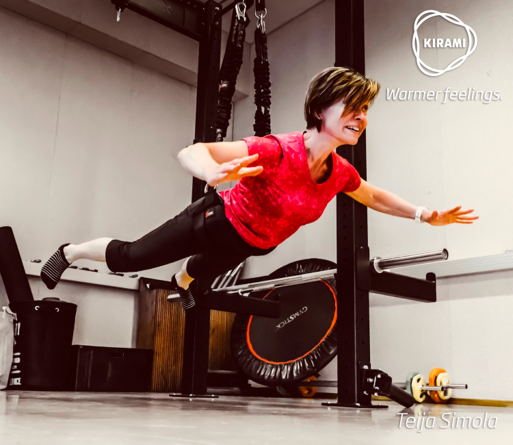 Teija Simola | Jegliche Art von Bewegung ist besser, als sich nicht zu bewegen | Kirami