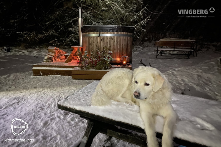 Badefässer sind eine neue Erscheinung in Polen