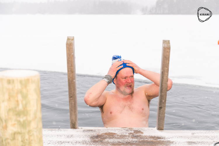 Ville Haapasalo | Dagegen werde ich mich bei Schneeregen kaum auf den Steg setzen! | Kirami