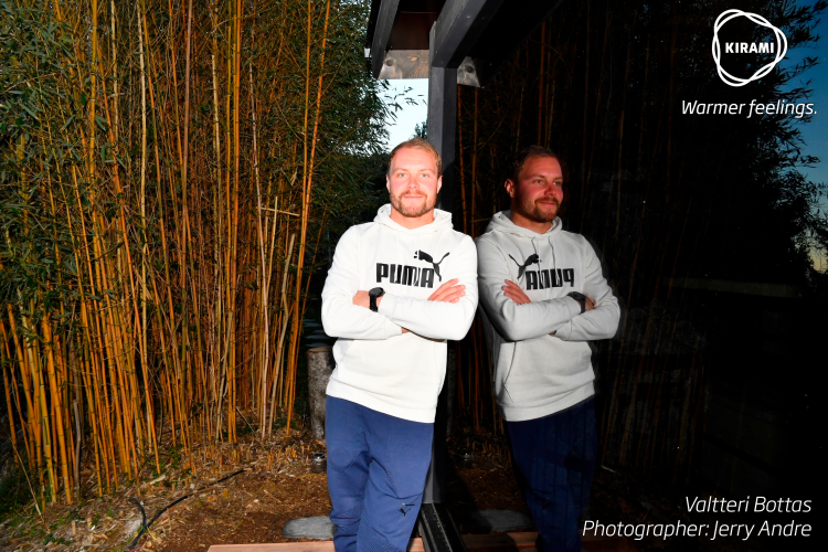 Formel-1-Star Valtteri Bottas liebt seine Kirami FinVision® -Sauna | Kirami