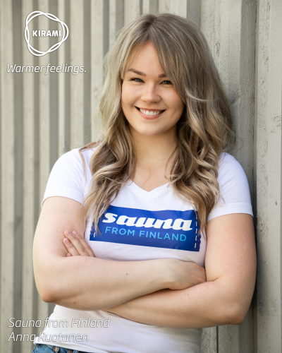 Elina Heininen | Sauna from Finland | Kirami FinVision® -sauna