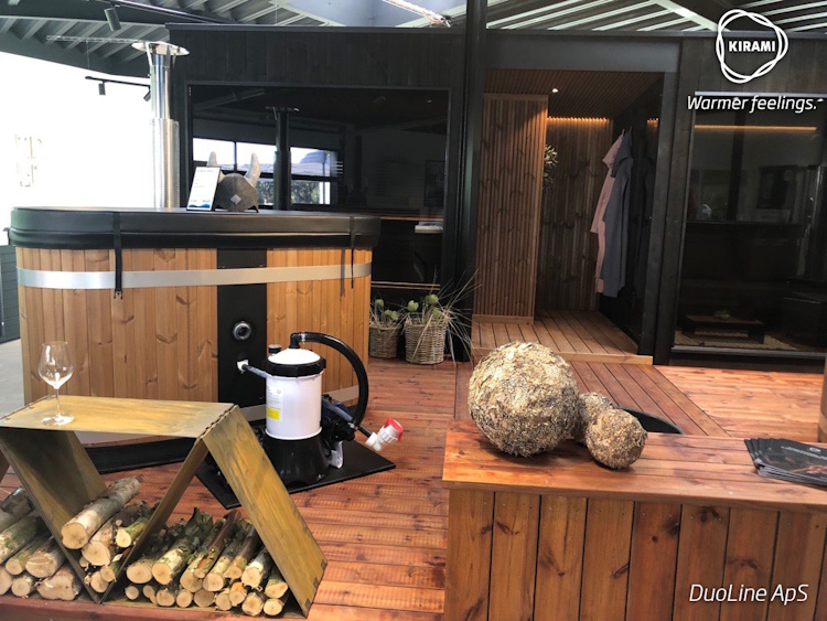 DuoLine ApS | Saunen, Badefässer und Wellness | Kirami