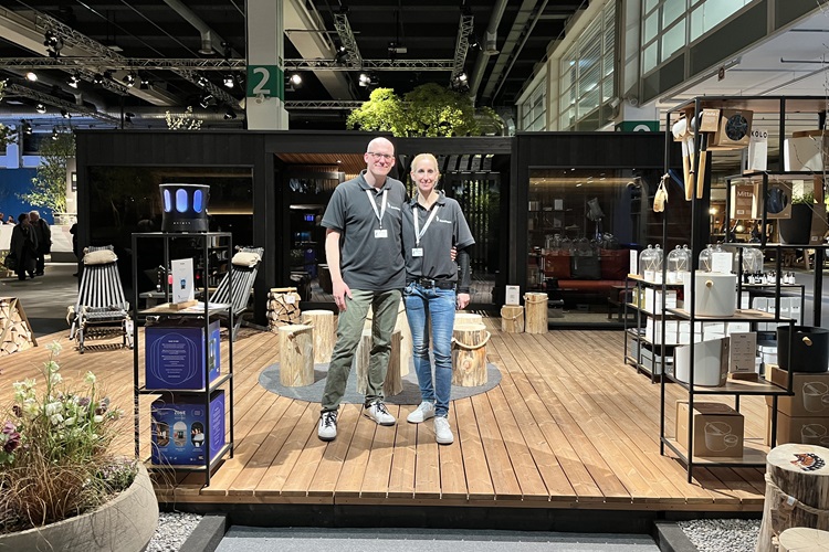 Begeisterte Reaktionen bei der Giardina-Ausstellung