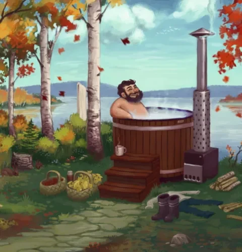 Das Badefass auf den Winter vorbereiten | Kirami