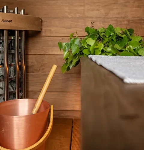 Die traditionelle finnische Sauna