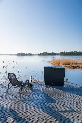 Comfort BlackIce S - BlackLeather, grau