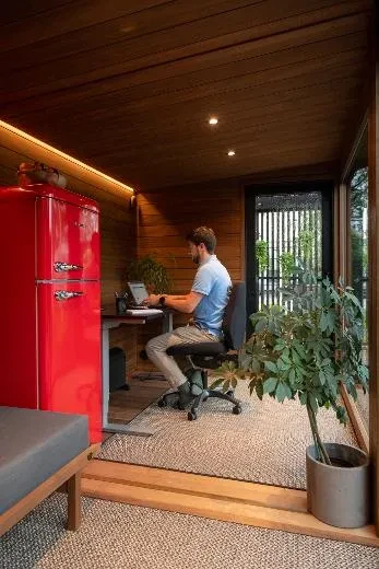 Ihr Homeoffice inmitten der Natur | Kirami FinVision® -Lounge XL Misty